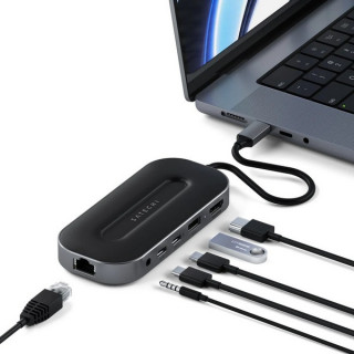 Хаб Satechi USB-C Multiport Adapter with 2.5G Ethernet (ST-U4MGEM) Space Grey