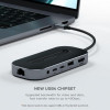 Хаб Satechi USB-C Multiport Adapter with 2.5G Ethernet (ST-U4MGEM) Space Grey