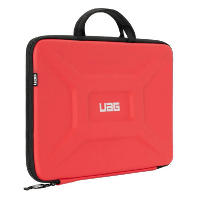 Чехол UAG Large Sleeve с ручкой для ноутбуков 15" красный