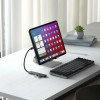 Адаптер Satechi 4-in-1 USB-C Slim Multiport Adapter 4K (ST-P4SS) Silver