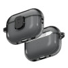 Чехол Uniq Glase Pro Lock Case для Airpods Pro 3 Glossy Smoke (AIRPODSPRO3-GLSPGSMK)
