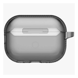 Чехол Uniq Glase Pro Lock Case для Airpods Pro 3 Glossy Smoke (AIRPODSPRO3-GLSPGSMK)