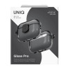 Чехол Uniq Glase Pro Lock Case для Airpods Pro 3 Glossy Smoke (AIRPODSPRO3-GLSPGSMK)