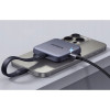 Кардридер магнитный Ugreen CM898 Magnetic 3-in-1 USB-C & SD & TF (65095) серый космос