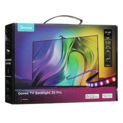 Подсветка для телевизора с функцией ИИ Govee Three-camera TV Backlight 3S Pro 75-85" (R2A81C11)