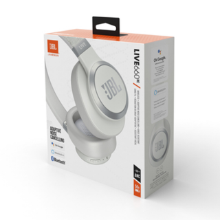 Беспроводные наушники JBL Live 660NC, (JBLLIVE660NCWHT) белый