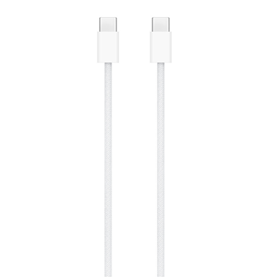 Кабель Apple USB Type-C - USB Type-C для зарядки 1м (MQKJ3) белый