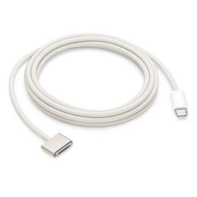 Кабель Apple USB-C - MagSafe 3 (2 м) Starlight (MW633)