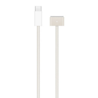 Кабель Apple USB-C - MagSafe 3 (2 м) Starlight (MW633)