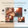 Адаптер Satechi USB-C Multiport Adapter 8K Ethernet V3 (ST-P8KEM) Space Gray