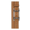 Apple Watch Series 11 Hermes 42 mm Hapi Attelage Double Tour Gold