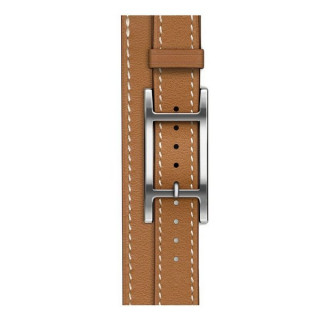 Apple Watch Series 11 Hermes 42 mm Hapi Attelage Double Tour Gold
