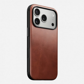 Чехол Nomad Modern Leather Case для iPhone 17 Pro (NM014230858) Olde Dublin