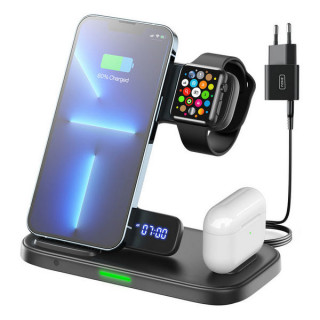 Беспроводное зарядное устройство INIU I220 3-в-1 Wireless Charging Station Qi-Certifled 15W (WI-220)