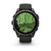 Garmin Fenix 9 47 мм Carbon Gray DLC Titanium with Black Silicone Band (010-04762-10)