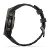 Garmin Fenix 9 47 мм Carbon Gray DLC Titanium with Black Silicone Band (010-04762-10)