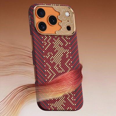 Чехол Benks Knight Air C1 Kevlar Case для iPhone 18 Pro/17 Pro 6.3" (C.K.FL.AP.GD.J072) Red Knight