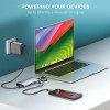 Адаптер Satechi USB-C Multiport Adapter 8K Ethernet V3 (ST-P8KES) Silver