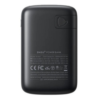 Внешний аккумулятор INIU B61 Portable Charger USB-C Power Bank 10000mAh 22.5W (BI-B61) Black