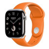 Apple Watch Series 11 Hermes 42 mm Hapi Attelage Double Tour Orange Field