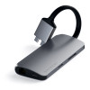 USB-хаб Satechi Type-C Dual Multimedia Adapter для MacBook (ST-TCDMMAM) Space Gray