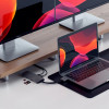USB-хаб Satechi Type-C Dual Multimedia Adapter для MacBook (ST-TCDMMAM) Space Gray