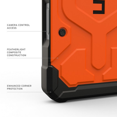 Чехол UAG Pathfinder Magfit для iPhone 17 Pro 6.3" (114548119797) Orange