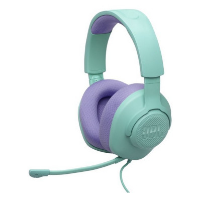Проводные наушники JBL Quantum 100M2 Cyan (JBLQTUM100M2CYN)