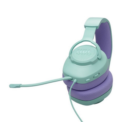 Проводные наушники JBL Quantum 100M2 Cyan (JBLQTUM100M2CYN)