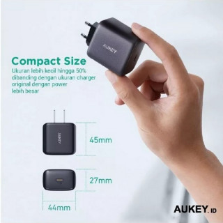 Сетевое зарядное устройство Aukey Swift PD3.0 25 Вт USB-C (PA-R1A) Black