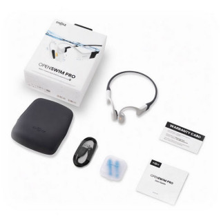 Беспроводные наушники с костной проводимостью SHOKZ OpenSwim Pro (S710) White