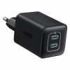Сетевое зарядное устройство Anker Nano 3 47W 2xUSB-C (A2039L11) Black