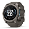 Garmin Fenix 9 51 мм Titanium with Pebble Gray Silicone Band (010-04763-00)