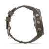 Garmin Fenix 9 51 мм Titanium with Pebble Gray Silicone Band (010-04763-00)