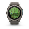 Garmin Fenix 9 51 мм Titanium with Pebble Gray Silicone Band (010-04763-00)