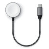 Беспроводное магнитное зарядное устройство Satechi USB-C Magnetic Charging Cable для Apple Watch ST-TCAW7CM