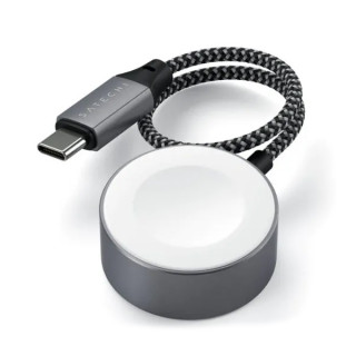 Беспроводное магнитное зарядное устройство Satechi USB-C Magnetic Charging Cable для Apple Watch ST-TCAW7CM
