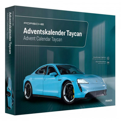 Адвент-календарь Franzis Porsche Taycan 1:24