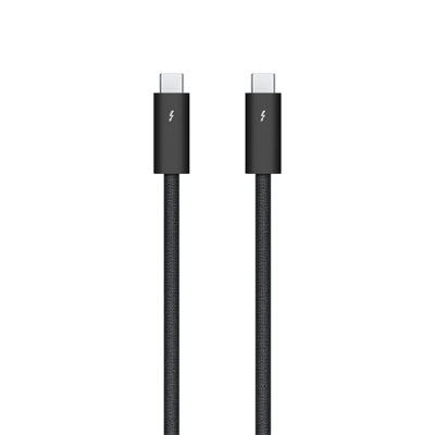 Кабель Apple Thunderbolt 4 (USB‑C) Pro 3м (MWP02) Black/Черный
