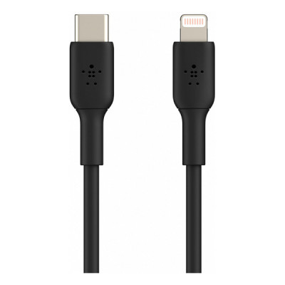 Кабель Belkin BoostCharge Lightning - USB-C 1м черный (CAA003BT1MBK)