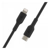 Кабель Belkin BoostCharge Lightning - USB-C 1м черный (CAA003BT1MBK)