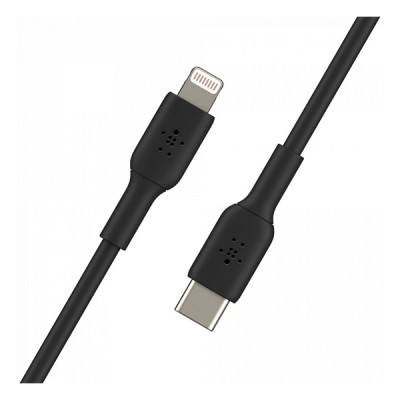 Кабель Belkin BoostCharge Lightning - USB-C 1м черный (CAA003BT1MBK)