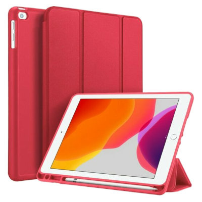 Чехол Dux Ducis Osom Series для iPad 10.2 (с кармашком для стилуса) красный