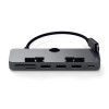 Хаб Satechi Aluminum Type-C Clamp Hub Pro (ST-TCIMHM) Space Gray