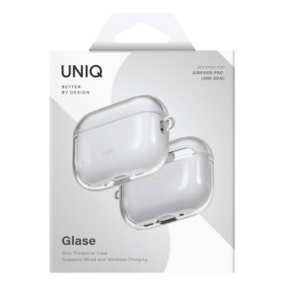 Чехол Uniq Glase Case для Airpods Pro 3 Glossy Clear (AIRPODSPRO3-GLSGCLR)