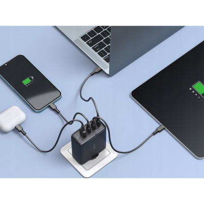 Сетевое зарядное устройство Aukey Omnia ll Mix S 100W (PA-B7S) Black