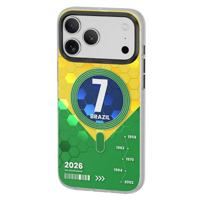Чехол Benks Dynamic D3 Limited Edition для iPhone 17 Pro Max 6.9" (C.K.QS.AP.DC.0070) Brazil
