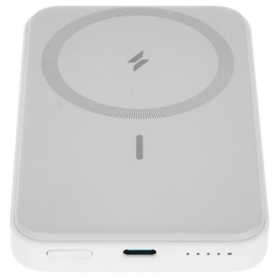 Внешний аккумулятор Anker Power Core Mag-Go 5000 мАч (A1611G21) White