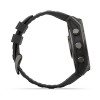 Garmin Fenix 9 51 мм Carbon Gray DLC Titanium with Black Silicone Band (010-04763-10)