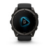 Garmin Fenix 9 51 мм Carbon Gray DLC Titanium with Black Silicone Band (010-04763-10)